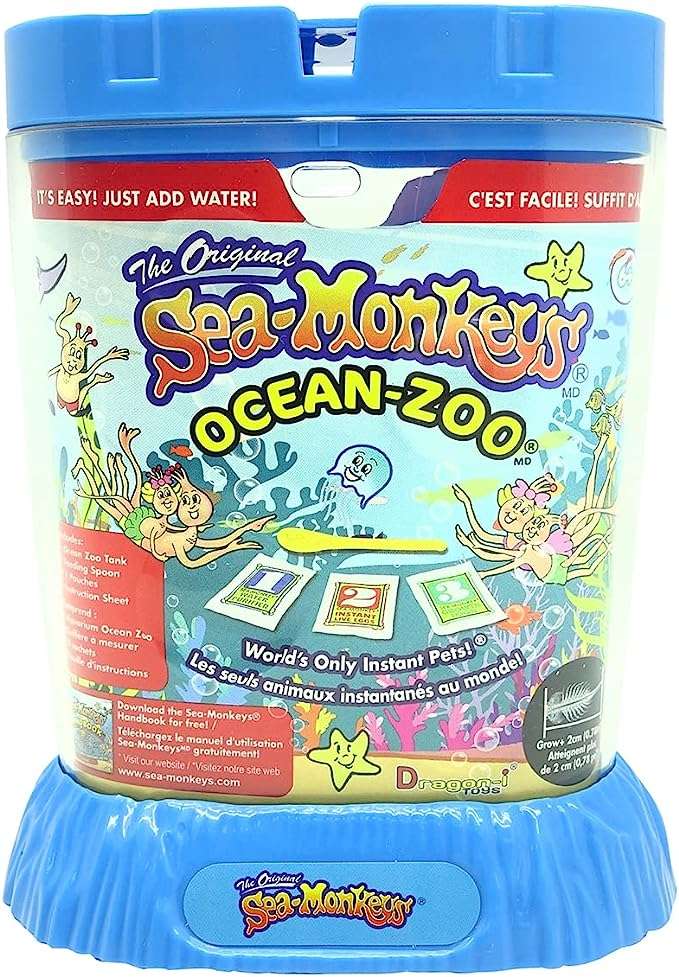 SeaMonkeys Ocean Zoo Tank with Starter Kit! Just Add Water