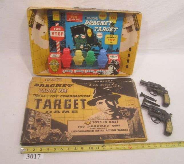 target shooting game in orig. box Mark Van Hook, Auctioneer