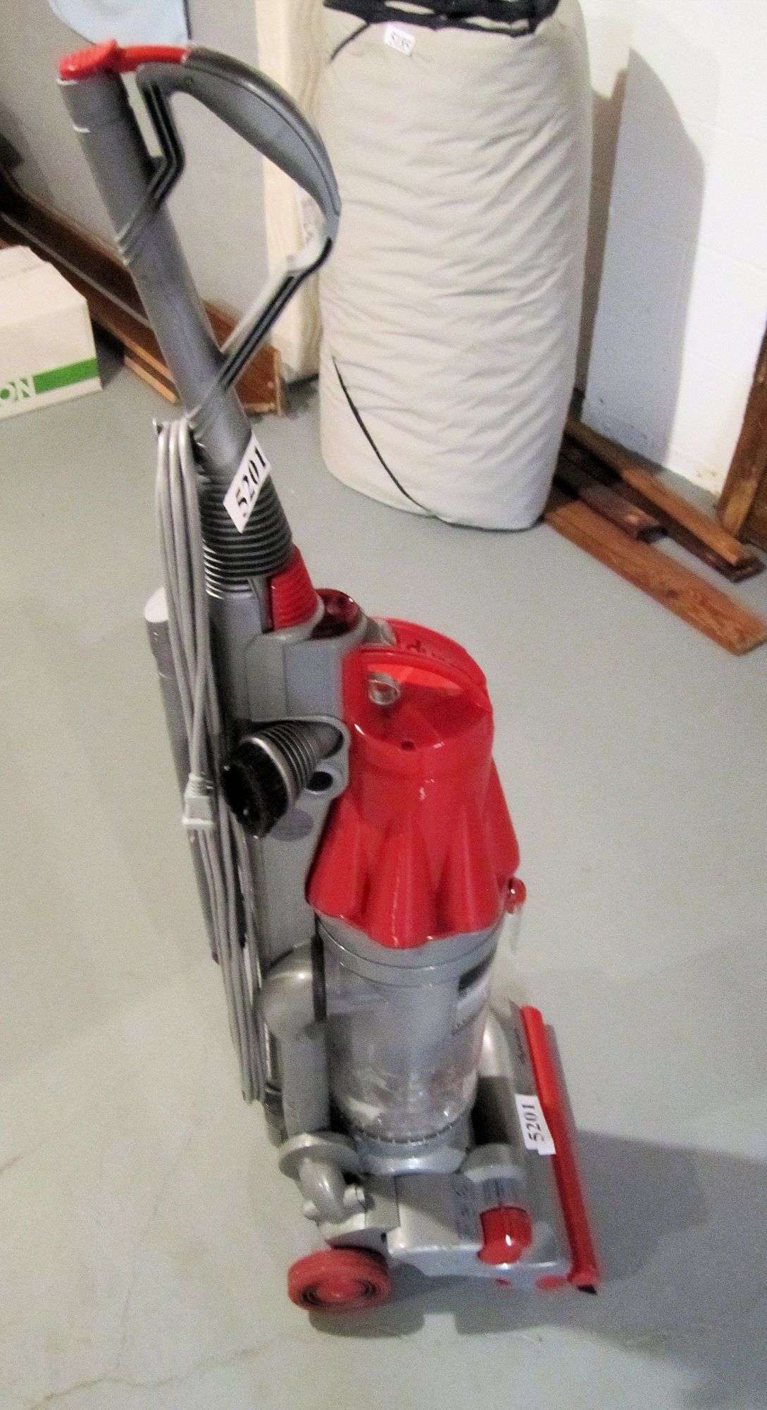 Dyson DC07 Target Red vacuum, working 