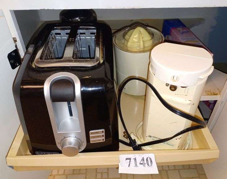 Toaster, can openers, mixer, kitchen utensils, Etc. Mark Van Hook