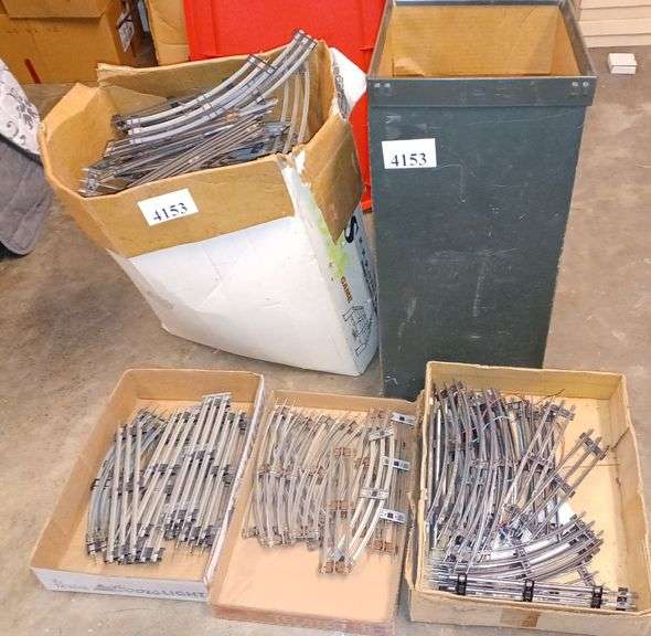 Large Lot Of O Gauge Train Track Mark Van Hook Auctioneer large-lot-of-o-gauge-train-track-mark-van-hook-auctioneer