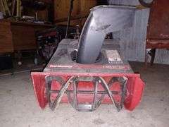Yard Machines 3.5 horsepower 21 inch snow thrower,