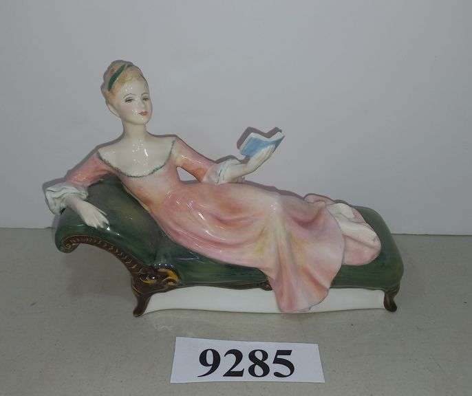 Royal Doulton Repose figurine Mark Van Hook, Auctioneer