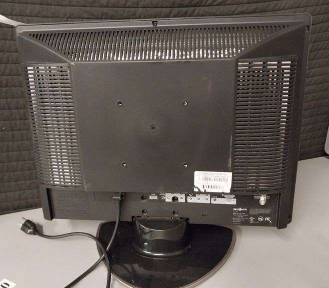 Insignia 19 inch tv/monitor Mark Van Hook, Auctioneer