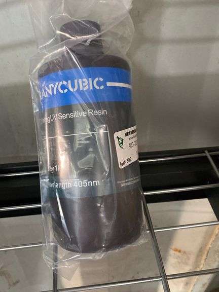 ANYCUBIC 3D PRINTING UV SENSITIVE RESIN GREY 1KG - North American ...