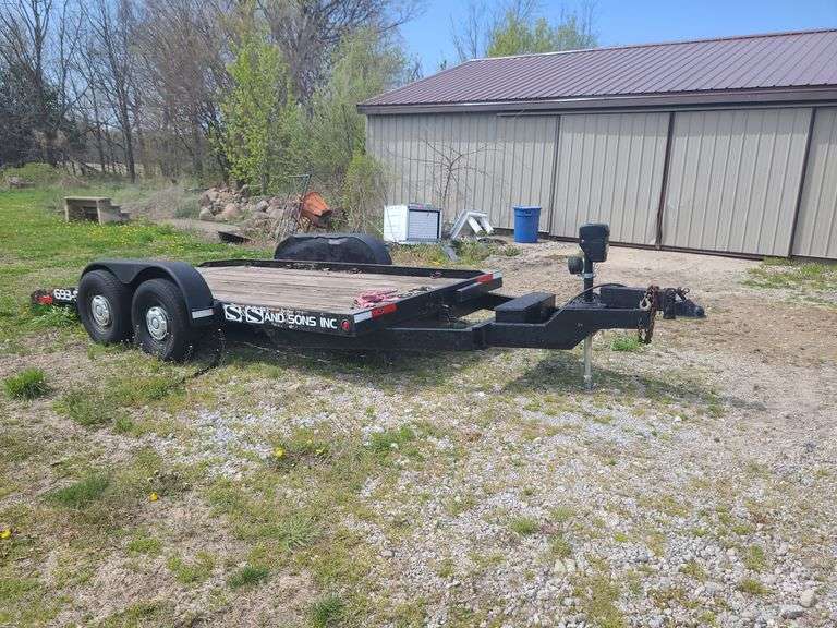 Cronkhite 12,000lbs Capacity Tilt 14ft. Trailer Ness Bros Realtors