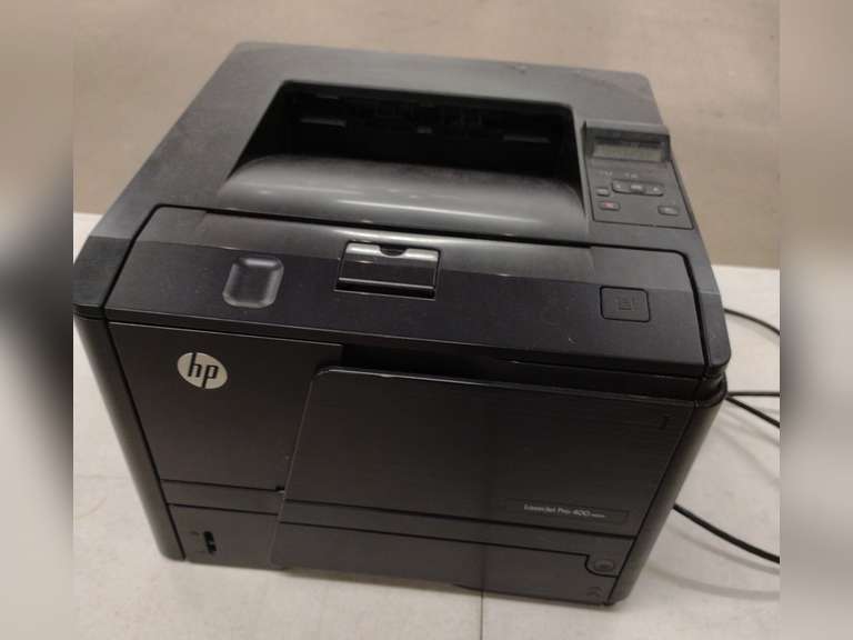 HP Laserjet Pro 400 M401N. Powered on when tested