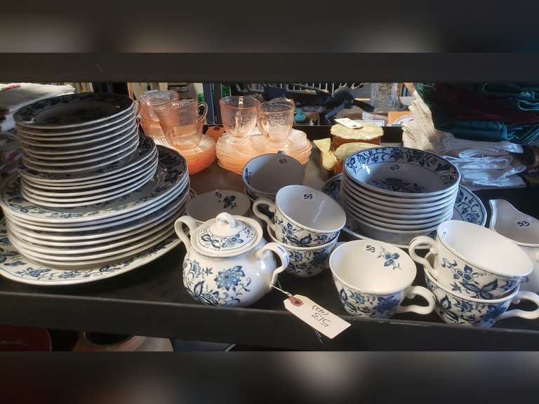 Harmony House Blue china, 42pcs.