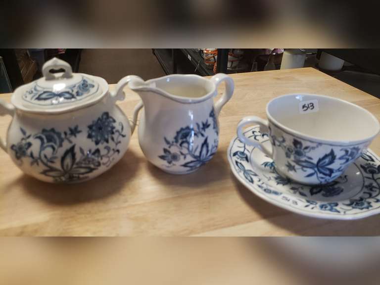 Harmony House Blue china, 42pcs.