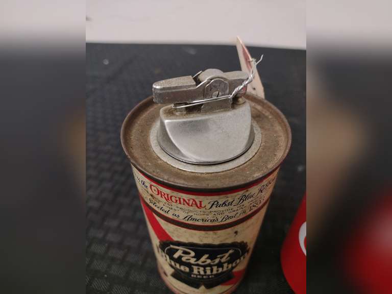 Pabst Blue Ribbon beer can lighter Northern Kentucky Auction, LLC