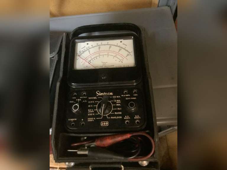 Bacharach electronic gas analyzer, fuel oil pump test kit (yellow