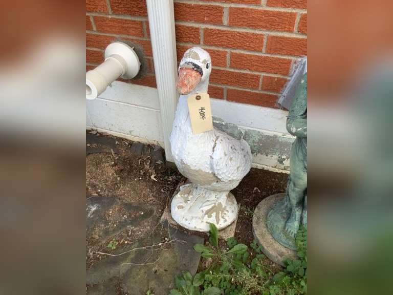 Concrete goose. Northern Kentucky Auction, LLC