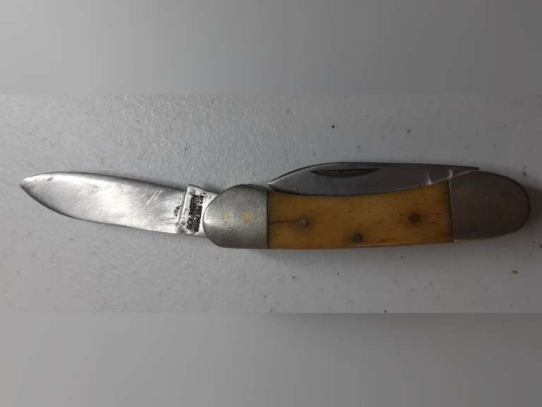 Vintage Solingen Stainless 440 Bear Hunter Pocket Knife Northern