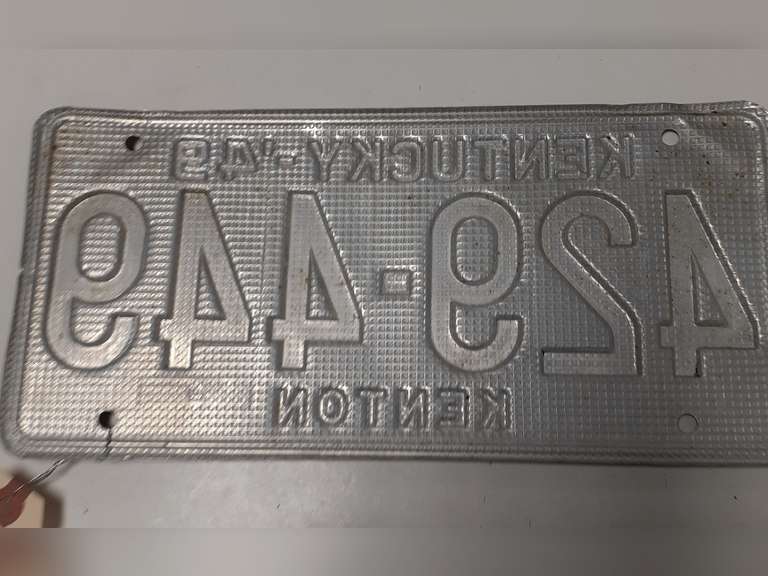 1949 Kenton County, Kentucky License Plate