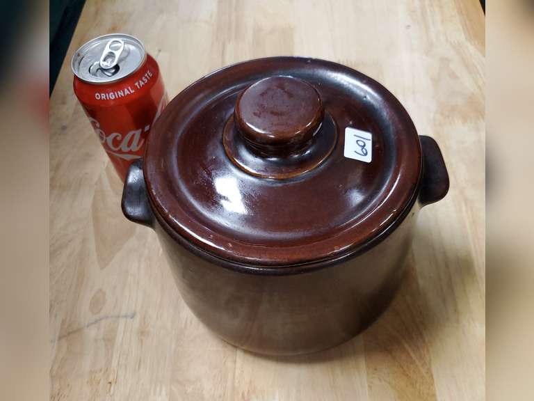 Ceramic Bean Pot Made in USA