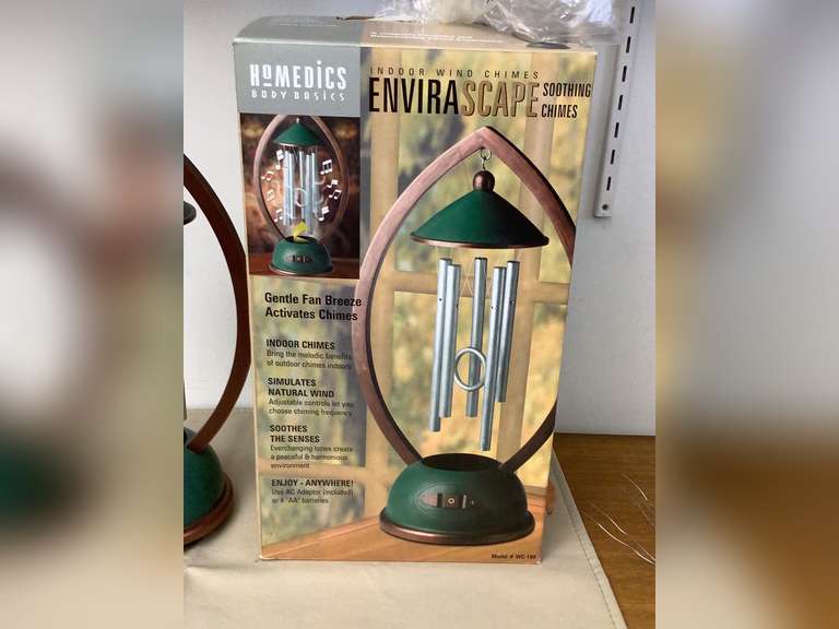 Envirascape Indoor Wind Chimes. Measures approximately 14” x 7.5