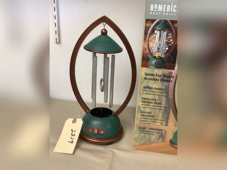 Envirascape Indoor Wind Chimes. Measures approximately 14” x 7.5