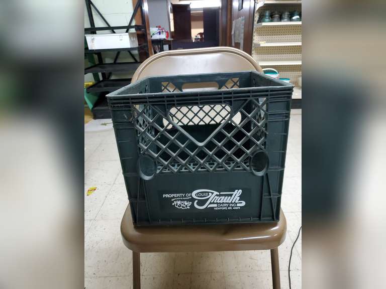 Louis Trauth Dairy Inc, Newport, Kentucky Plastic Milk Crate