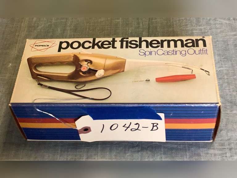 Pocket Fisherman Spin Casting Outfit in original box. Northern
