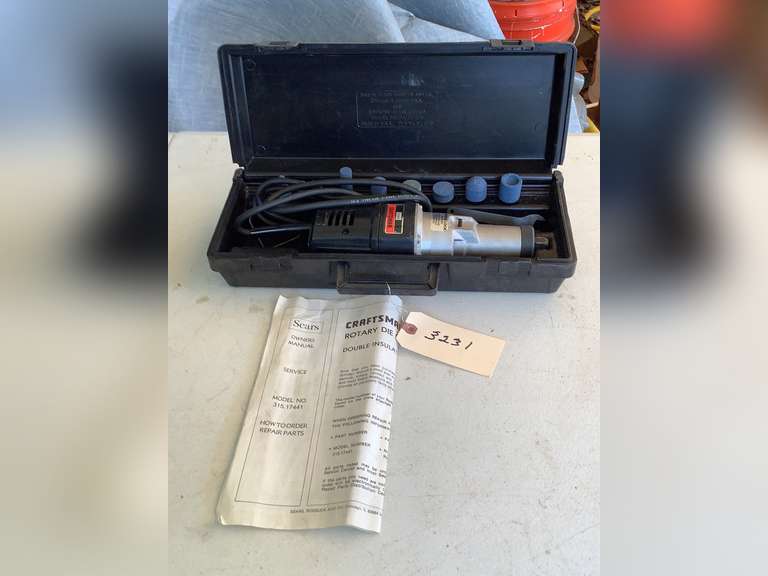 Craftsman Rotary Die Grinder.
