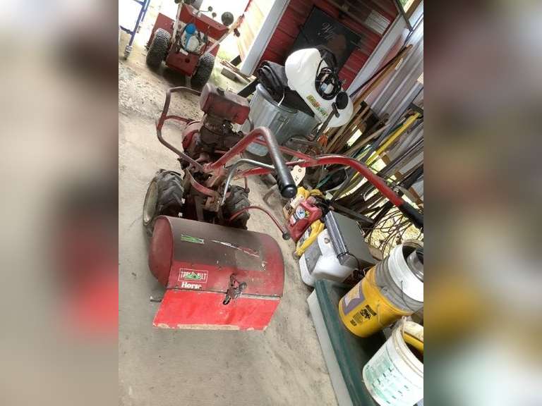 Troy Built tiller with Kohler motor. Has compression.