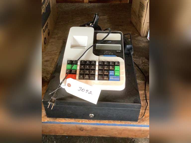 Royal 410DX cash register.