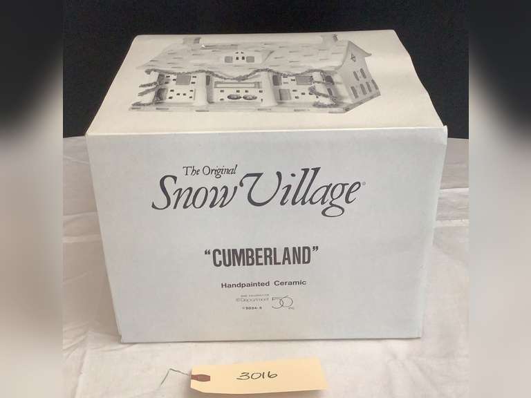 Department 56 Snow Village series, Cumberland.