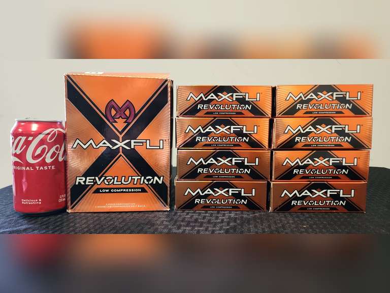 Maxfli Revolution low compression 2 dozen golf balls look to be new