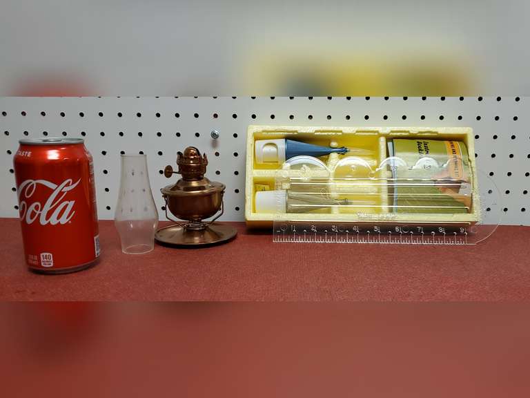 Star Kerosene Lamp and Mini sew'r sewing and marking kit