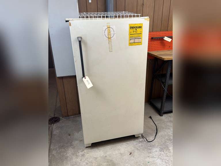 Upright freezer 55”x28”x28”tested and working bring your own