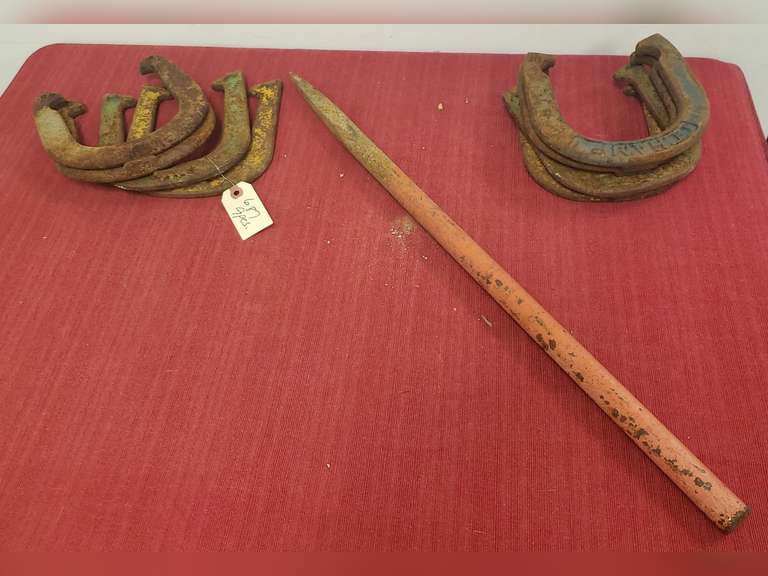 Heavy metal horseshoe game Northern Kentucky Auction, LLC