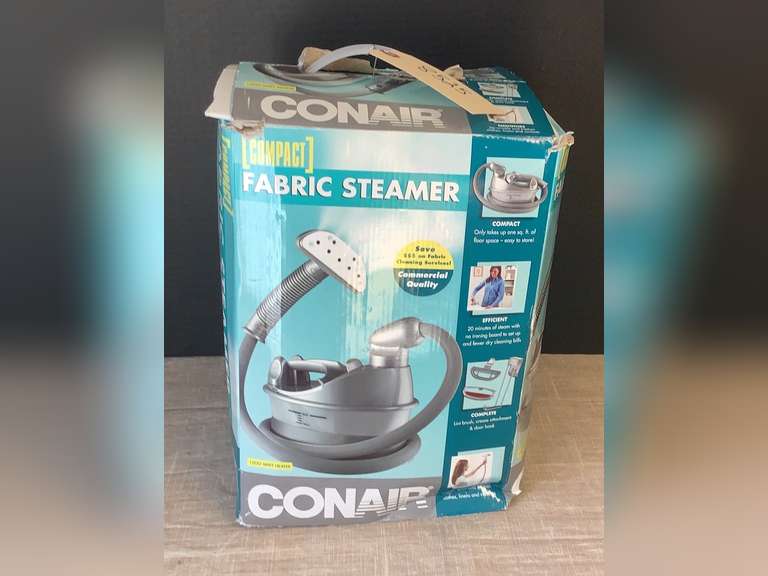 Conair fabric steamer. Did not test but powered on.