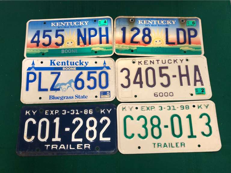 Ky License Plates Northern Kentucky Auction, LLC