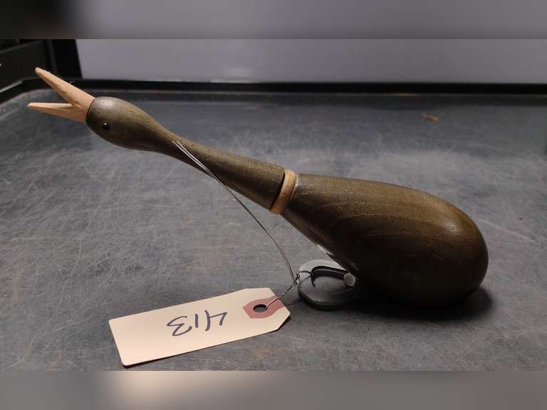 Wooden goose bottle opener. Northern Kentucky Auction, LLC