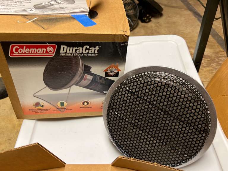 Coleman propane, catalytic heater, 3000 BTU propane Coleman propane
