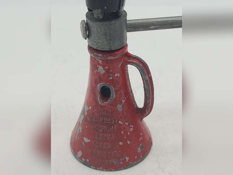 Hydraulic Jacks (Pair) Salesman Samples Simplex Templeton Kenly & Co