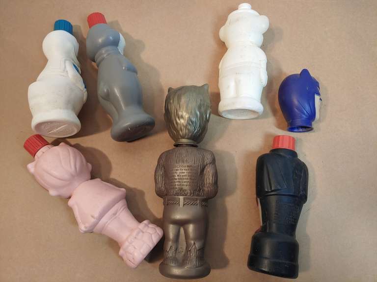 1960's Soaky Bubble Bath Bottlesthe werewolf is the only complete bottle Northern Kentucky
