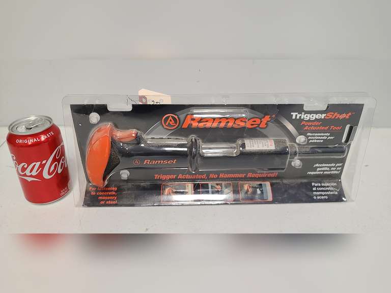 Ramset trigger shot powder actuated tool Northern Kentucky Auction, LLC