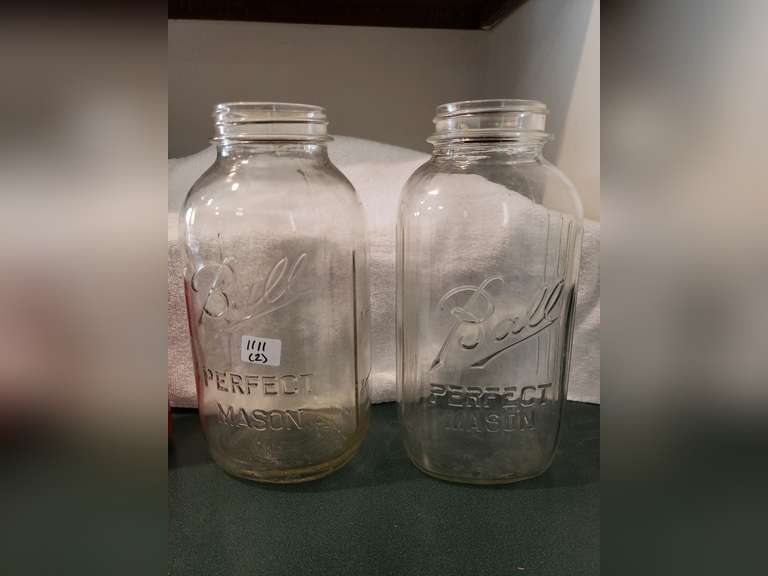 1/2 Gallon Ball glass jars