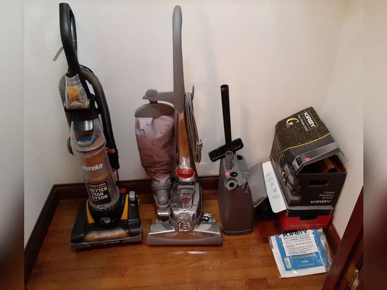 Eureka Airspeed All Floor Vacuum & Kirby Vacuum/Shampooer w/Accessories