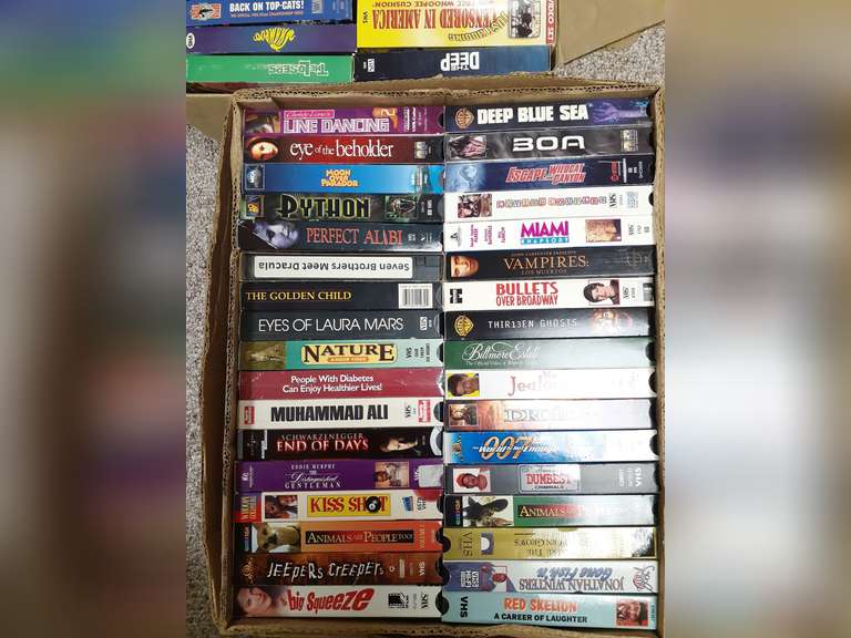 LARGE VCR Movie Lot & More