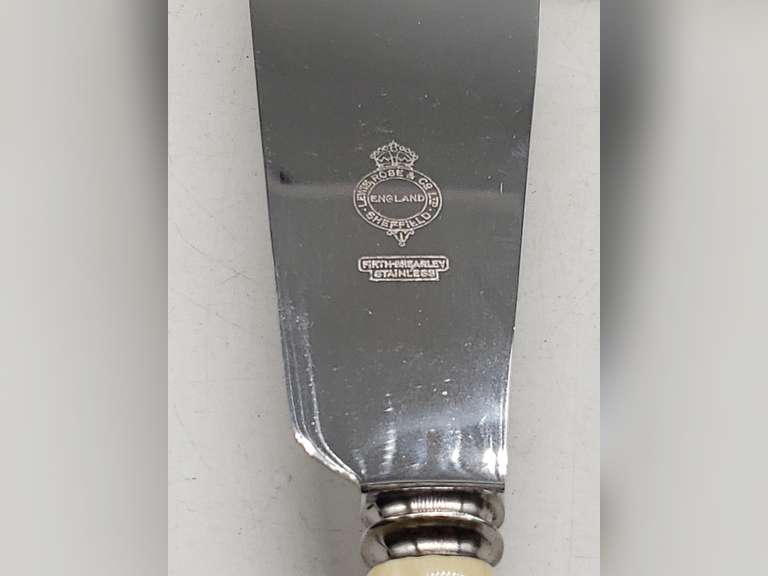 Sheffield stainless flatware collection with case Northern Kentucky