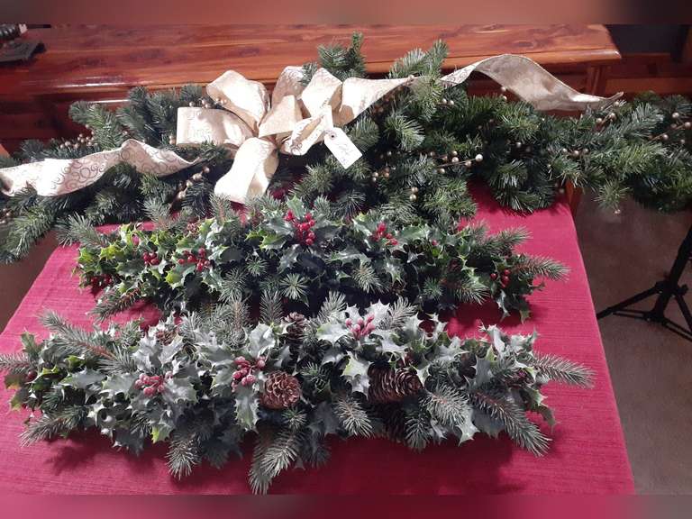 Artificial Christmas Greenery Decor Northern Kentucky Auction, LLC