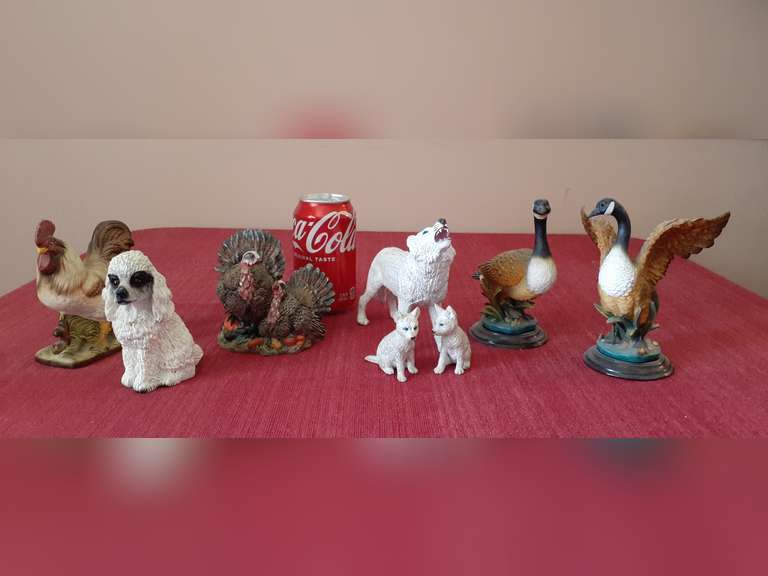 Collection of Resin Animal Figurines Northern Kentucky Auction, LLC