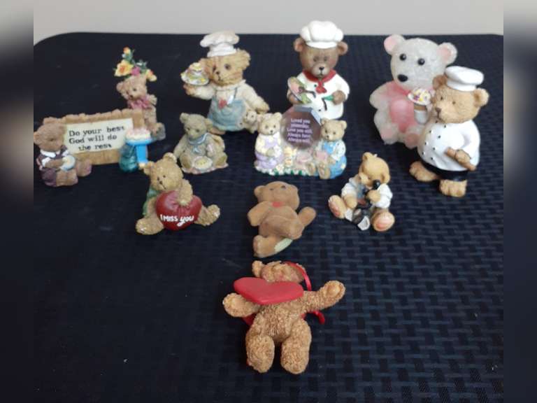 Assorted Teddy Bear Figurines Northern Kentucky Auction, LLC