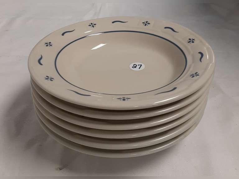 6 Longaberger Pottery Soup Bowls Northern Kentucky Auction, LLC
