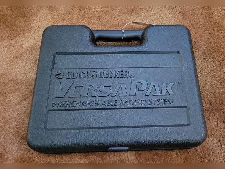 Black & Decker Versa Pak Interchangable Battery System Northern