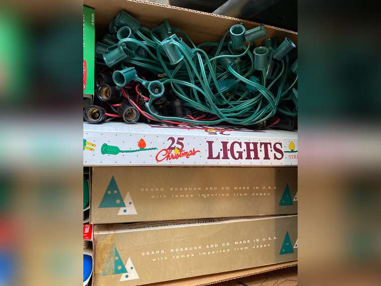 Vintage Christmas lights Northern Kentucky Auction, LLC