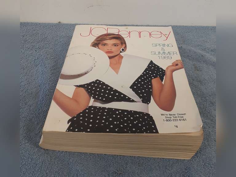 JC Penney 1989 Spring & Summer Catalog Northern Kentucky Auction, LLC
