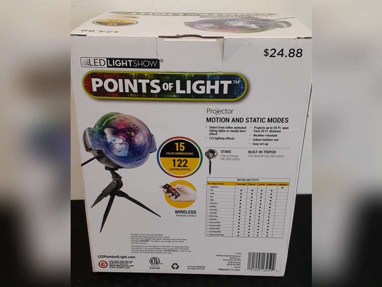 LED Lightshow Points of Light Projector new in box Northern Kentucky